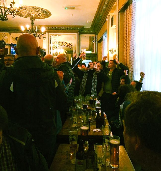 Bra stämning på Bullshead trots förlusten