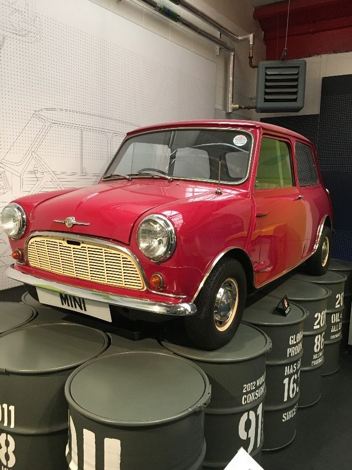 Minicooper på Fordonsmuseet