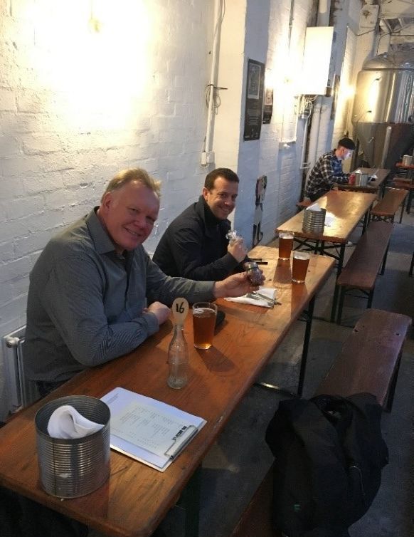 Dig Brew innan Millwallmatchen